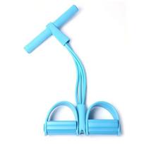 1PC Tension Rope 4 Tubes Puller for Equipment Workout Pedal Multifunctional Sit-up Home