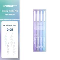 Croma Waterproof Micro Needle Ballpoint Pen Painting Art Special Brush Color Marker Anime Hook Pen School Supplies Stationery