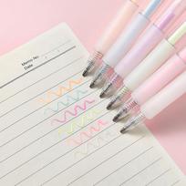 6Pcs Glue Pen Fine Tip Double-sided Adhesive Precise Control Scrapbooking Decor Dot Glue Pen Stick Stationery Supplies
