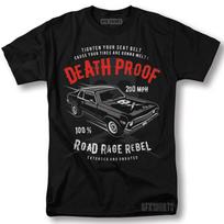 Death Proof Car Shirt Movie Classic Retro Vintage Graphic Design T-Shirt S įvairiaspalvis