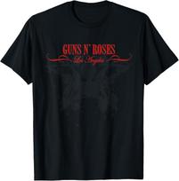 Guns N' Roses Official Los Angeles Skeleton Faded T-Shirt S įvairiaspalvis