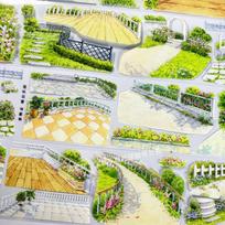 Washi Pet Tape B057 Sunny Day Garden Scenery Chi Fence Pole Antique Scrapbook Collage Diy Cards Diy Sticker