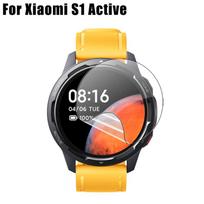 5-1Pcs Hydrogel Films for Xiaomi Watch S1 Active SmartWatch Screen Protector HD Anti-scratch Protective Film for Mi Watch S1 Pro 1Pcs