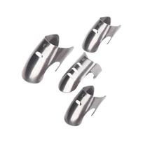 4Pcs Finger Guards Food Grade Rust-proof Stainless Steel Finger Protector Slicing Chopping Avoid Hurting Tools for Home sidabras
