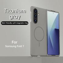 Ultra-Thin Magnetic Case For Samsung Galaxy Z Fold 7 6 5 4 3 ZFold7 Z Fold6 Fold5 Fold4 Framless forMagsafe Slim Frosted Cover Galaxy Z Fold4