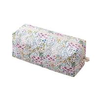 Soft Hair Dryer Storage Bag Large Capacity Dustproof Curling Iron Carrying Case Portable Quilting Cotton Cosmetic Bag