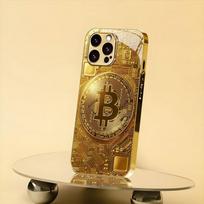 New model Gold nuggets Luxurious High-end Phone Case Electroplated Glass PhoneCase for iPhone 17161514131211pm Pro Plus iPhone 11 Pro Max