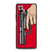 Phone Case For Xiaomi Redmi Note 14 13 12 5G 11 10 Pro Plus 4G 9S 9 14C 13C 12C 10C 9C 9A Soft TPU Cover Cool Cartoon Gun Redmi Note 14 5G