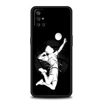 Handball Sport Phone Case For OnePlus 12 11 10 9 8 7 7T Pro 12R 10R 9RT 9R 8T Nord N100 N200 N10 2T CE 2 5G Soft Black Cover For OnePlus 7