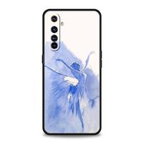 Gymnastics water color Phone Case For Realme 12 11 10 9 8 5G 7 6 GT5 GT3 GT2 Pro C21 C25 C35 For Realme GT Neo 2 3 3T 5 Cover For Realme 6