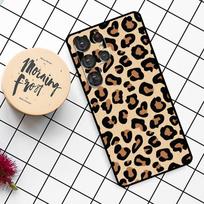 Tan Leopard Case For Samsung Galaxy S25 Ultra S20 S21 S22 S23 S24 Ultra S9 S10 Plus S25 FE Phone Cover For Galaxy S9