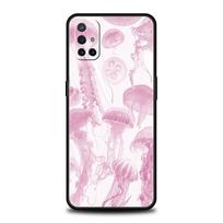 Phone Case For OnePlus 15 13 12 11 10 9 8 7T Pro 13T 13R 12R 10R 9RT 8T Nord 2T CE 2 3 5G Lite Soft Cover Pink Jellyfish Oceanic For OnePlus 7T