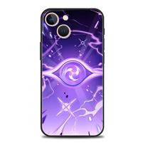 Phone Case For iPhone 17 16e 15 14 13 12 11 Pro Max SE 7 8 Plus Shell iPhone 16 Soft TPU Cover Raiden Shogun Genshin Impact For iPhone 7 8 SE