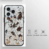 Case for Apple iPhone 17 Pro Max 16 13 XR XS MAX 12 11 14 Air 15 Pro 7 8 Funda Phone Cover Fashion Rust iPhone 12