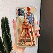 Sexy Pin Up Girl Vintege For iPhone 17 Air 16 15 14 Plus 13 Mini 12 11 Pro Max Phone Case 16E 7 Print 8 SE Fundas Cover Soft Coq iPhone 17
