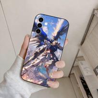 Gundam Anime  Phone Case For Samsung Galaxy A73,A72,A71,A70,A53,A52,A51,Others Soft Black Cover Samsung a11