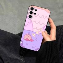 Cartoon Pink Pixel K-Kirbys-KK Phone Case For Samsung S25,S24,S21,S22,S23,S30,Ultra,S20,Plus,Fe,Soft Silicone Black Cover Samsung S20ULTRA5G