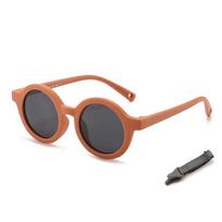 Classic Children Sunnies Solid Color Anti-UV HD Sunglasses Kids Polarization Glasses  Aged 0-3 juoda