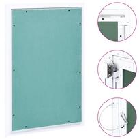 Vidaxl Panel Rewizyjny Z Aluminiową Ramą I Płytą Z Gipsu, 300X600 Mm