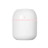 Mini Ultrasonic Air Humidifier 200Ml Usb Charge Diffuser Car Purifier Aromatherapy Anion Mist Maker Dense Fog Freshener Vehicle balta
