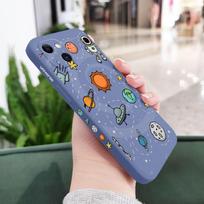 Great Astronaut Phone Case For iPhone 16 16e 15 14 13 12 11 Pro Max Mini X XR XS MAX Plus Cover iPhone 15 Pro Max šviesiai mėlyna spalva