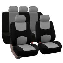 Luxurious Universal Auto Seat Covers For Sedan Truck Van Comfortable And Stylish 12 Colors Gray