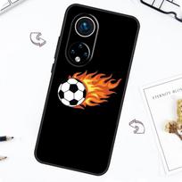 Fire Football Soccer Ball Case For Honor Magic 7 Lite 5 6 Pro Honor 200 50 70 90 Lite X8b X9a X8a X8 X9 X9c X9b Cover For Honor 50