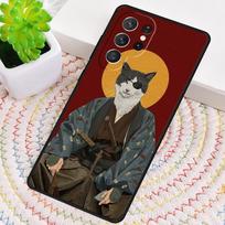 Japanese Style Tiger Cat Shiba Inu soft Phone Case For Samsung Galaxy note 10 pro S26 S25 S24 S23 S22 S21 Plus Ultra Cover Galaxy S21+ 5G