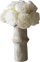 Botane Dirbtinių gėlių puokštė Botane, bijūnai, 33 cm, balta