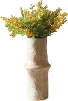 Botane Dirbtinių gėlių puokštė Botane mimozos 40 cm, geltona