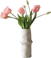 Botane Dirbtinių gėlių puokštė Botane tulpės 44 cm, rožinės