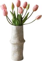 Botane Dirbtinių gėlių puokštė Botane tulpės 35 cm, šviesiai rožinės