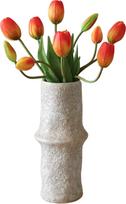 Botane Dirbtinių gėlių puokštė Botane tulpės 35 cm, oranžinės