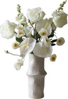 Botane Dirbtinių gėlių puokštė Bright White