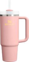 Stanley Terminis puodelis su šiaudeliu Quencher H2.0 Flowstate Peach Ros 890 ml