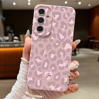 Leopard Print Case For Samsung Galaxy S25 Ultra Capa S24 Ultra S23 S22 Plus S21 FE A15 A16 A25 A26 A34 A35 A36 A54 A55 A56 5G For Samsung A16