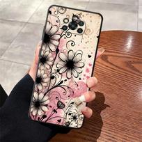 Case for Xiaomi Poco F8 M3 M4 M7 F3 C71 C75 C61 X3 X4 X5 X7 Pro F1 M5 C50 Funda Phone Cover Retro Floral Pattern Poco F3