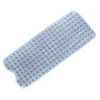 Suction Cup Bath Mat Non-Slip Shower Mat Bathtub Rug with Drain Holes Machine Washable Bathroom Rug for Safe Shower Bath Use