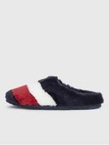 TOMMY HILFIGER Moteriškos kambarinės šlepetės, FLAG FUR HOME SLIPPER