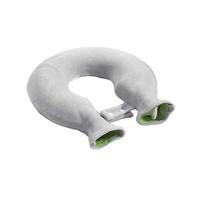 Neck Hot Water Bottle with Removable Fleece Cover, Wrap Around Hot Water Bottles mėlyna