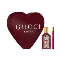 GUCCI Dreamy Gardenia, Heart Box Perfume Set, Woody Floral Scent Family Eau De Parfum EDP Citrus Jasmine 50ml+10ml Two-Piece Set: 50ml Perfume+10ml Perfume