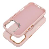 FRAME MAG COVER dėklas, suderinamas su MagSafe, IPHONE 17 PRO MAX pudros rožinė