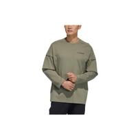 Adidas Terrex Casual Sports Crew Neck Long Sleeve Sweatshirt Men Sweatshirt Military-Green GN9455 XL