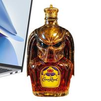 Likerio ąsočiai 300 ml Ąsočiai alkoholiui Hermetiškas dangtelis 3D dizainas Tuščias indas vynui, gėrimams Namų rūsys Susibūrimas