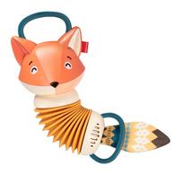 Akordeonas Žaislai Muzika Kūdikių Barškutis Instrumentas Vaikų Užsiėmimų Instrumentai Ranka Kabantis Vežimėlis Concertina Fox Animal Kid Plastic