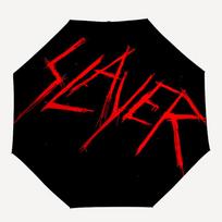 1 vnt. Slayer HeavyMetal Automatinis skėtis 8 šonkaulių Nešiojamas sulankstomas Juodas geležies rėmas Laukiama aplinka, Paplūdimys, Kelionės 0905173