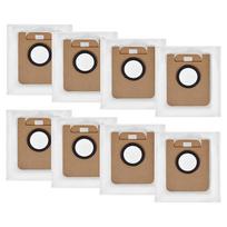 Reusable Robot Vacuum Cleaner Garbage Dust Filter Bag Compatible for D10 Plus D10s Plus Home Appliance Accessories 4Pair 1