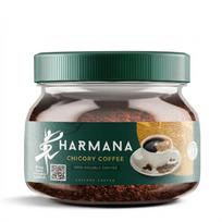 HARMANA Cikorijų Detoksikacijos Kava – Žolelių Instant Kavos Mišinys 150g (60 porcijų), Lieknėjimo ir virškinimo mišinys antikinės baltos spalvos
