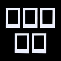 5Pcs 3 Inch Magnetic Mini Photo Frames Colorful DIY Picture Display Stand Home Desk Decor Polaroid Photo Frame balta