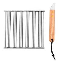 Sausage Roller Grill Stainless Steel Roller Rack For Hot Dog Outdoor Sausage Grilling Tool Camping Gear For Picnic Travel Daily balta